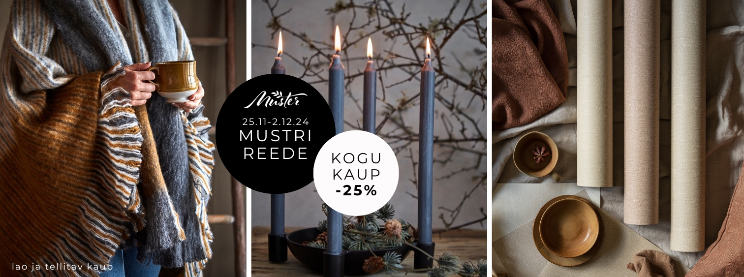 Muster salong, kauplus | Muster sisustussalong, sisustuspood Tallinnas