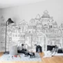 Rebel Walls fototapeet London Houses R14601