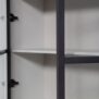 De Eekhoorn vitriinkapp Basic, 2 uksega, uduhall