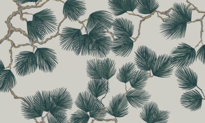 804 78 pine green sandberg wallpaper product – koopia