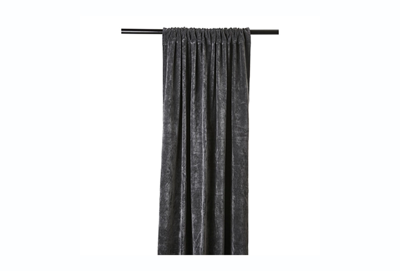 Sametkardin tumehall, laius 115cm x H250cm