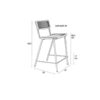 ZUIVER Jort counter tool must/naturaalne