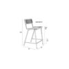 ZUIVER Jort counter tool must/naturaalne