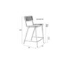 ZUIVER Jort counter tool must/naturaalne