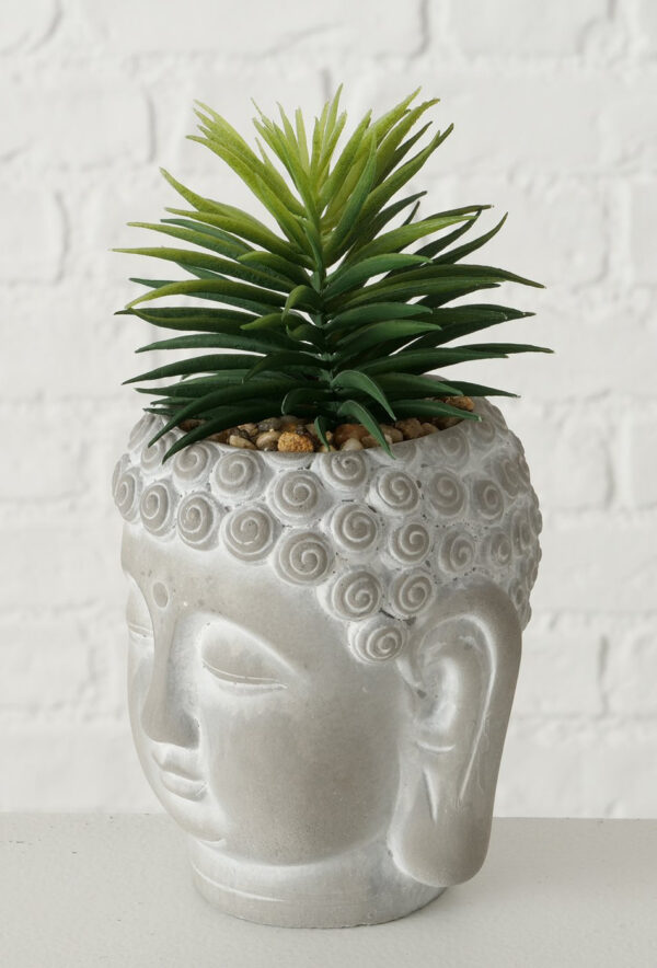 Buddha lillepott kunsttaimega