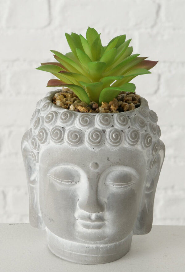 Buddha lillepott kunsttaimega