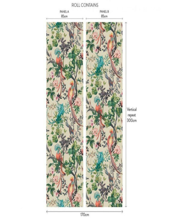 1838 Wallcoverings fliisist pilttapeet 2109-157-01