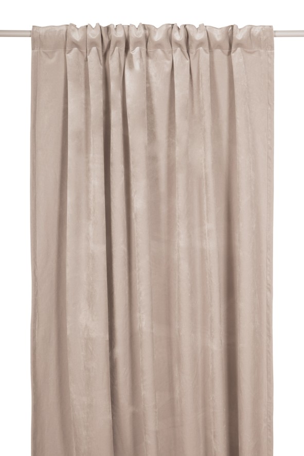 Sametkardin helehall, laius 130cm x H300cm