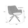 Zuiver lounge tool Doulton