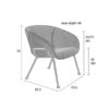 Zuiver lounge tool Feston