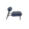 ZUIVER Lekima Lounge chair tumesinine
