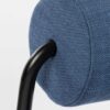ZUIVER Lekima Lounge chair tumesinine