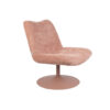 ZUIVER Bubba Lounge tool roosa