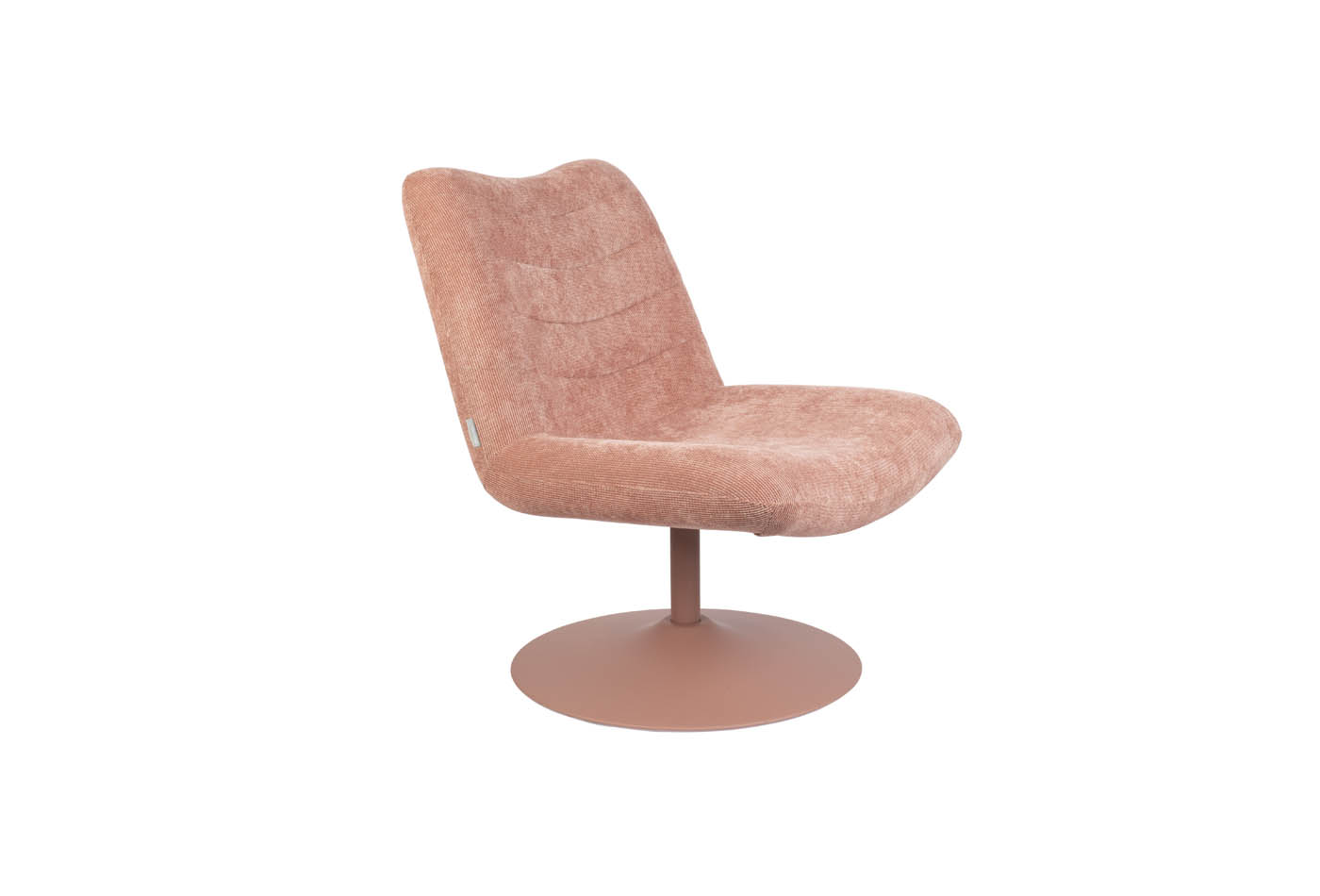 ZUIVER Bubba Lounge tool roosa