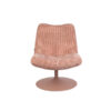 ZUIVER Bubba Lounge tool roosa