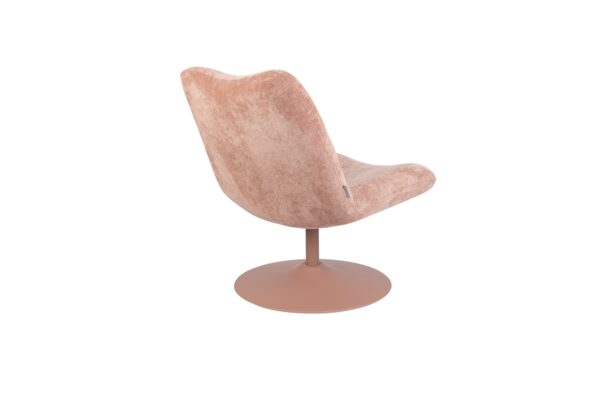 ZUIVER Bubba Lounge tool roosa