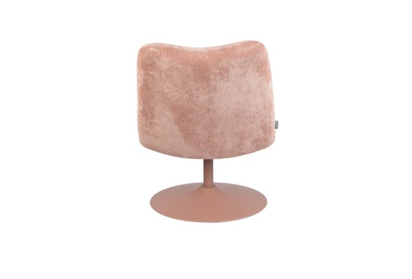ZUIVER Bubba Lounge tool roosa