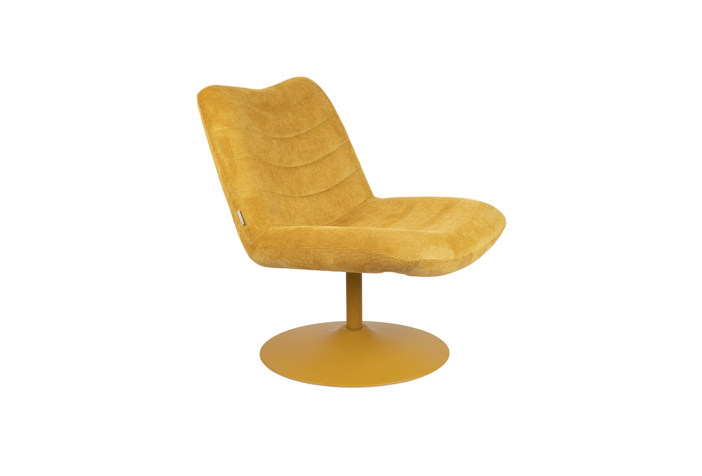 ZUIVER Bubba Lounge tool kollane