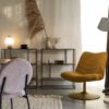ZUIVER Bubba Lounge tool roosa