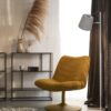 ZUIVER Bubba Lounge tool roosa