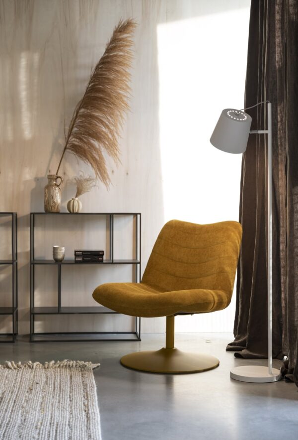 ZUIVER Bubba Lounge tool roosa