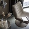 ZUIVER Bubba Lounge tool roosa