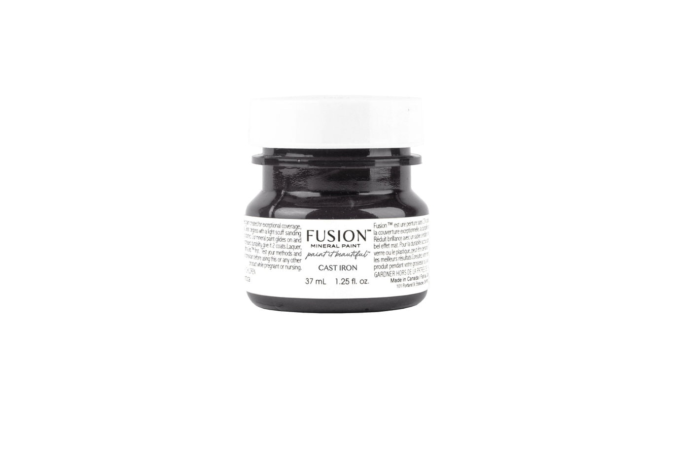 Fusion mineraalvärv Cast Iron 37ml
