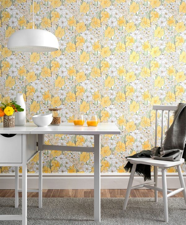 Duro tapeet Påsklilja, gul