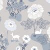 Duro tapeet Blomsteräng, grå