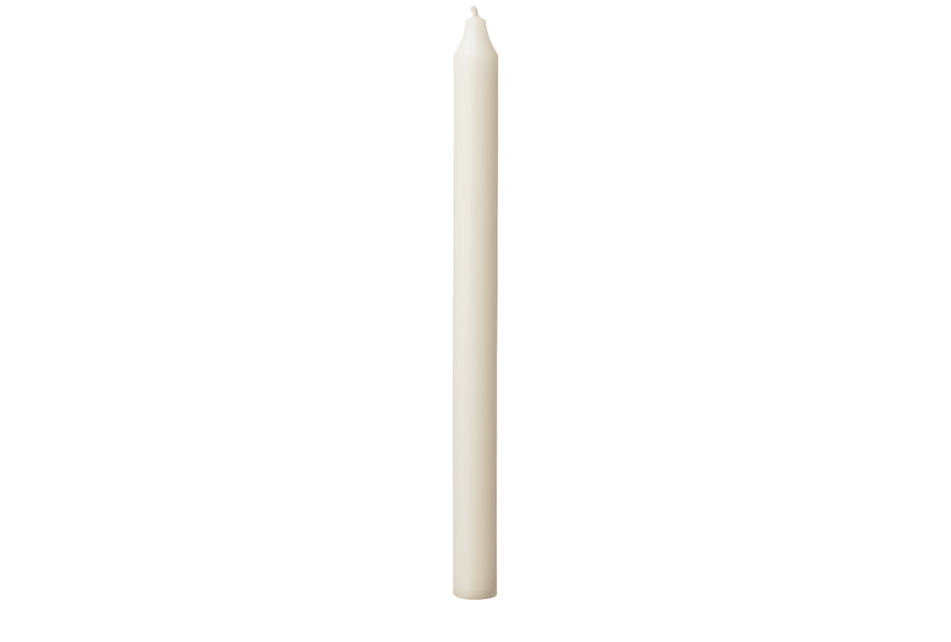 Pikk küünal Ivory