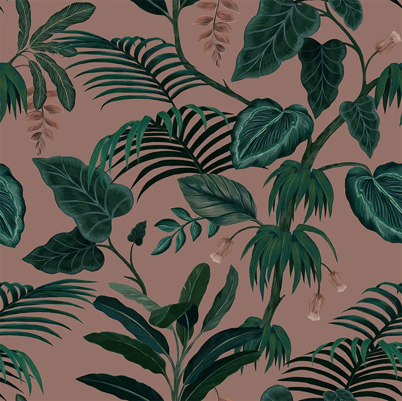 Baubauwall fliistapeet Tropical Jungle 51100040