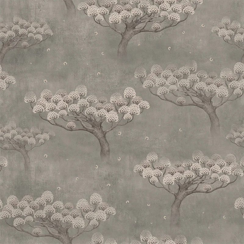 Baubauwall fliistapeet Foggy Flower Forest 51100140