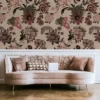Baubauwall fliistapeet Vintage Flowers 51100146