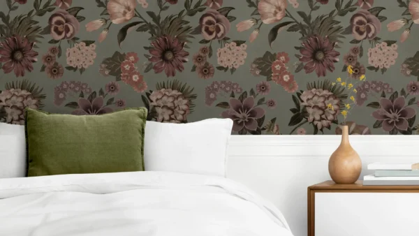 Baubauwall fliistapeet Vintage Flowers 51100148