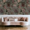 Baubauwall fliistapeet Vintage Flowers 51100148