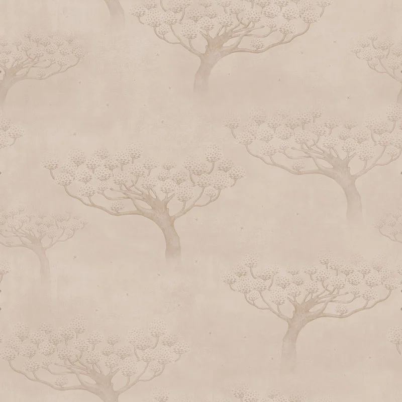 Baubauwall fliistapeet Foggy Flower Forest 51100241