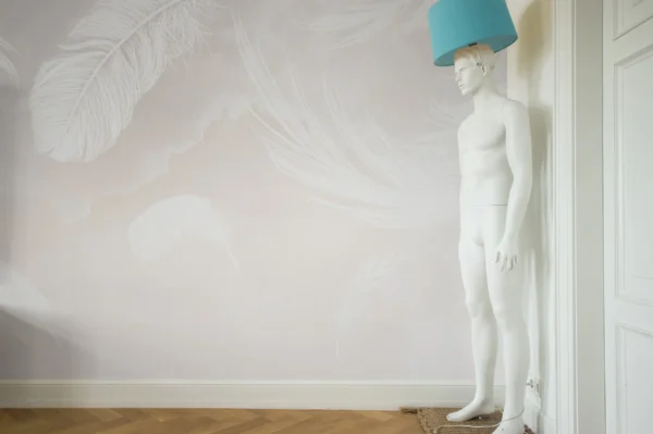 Baubauwall pilttapeet Falling Feathers 51200087