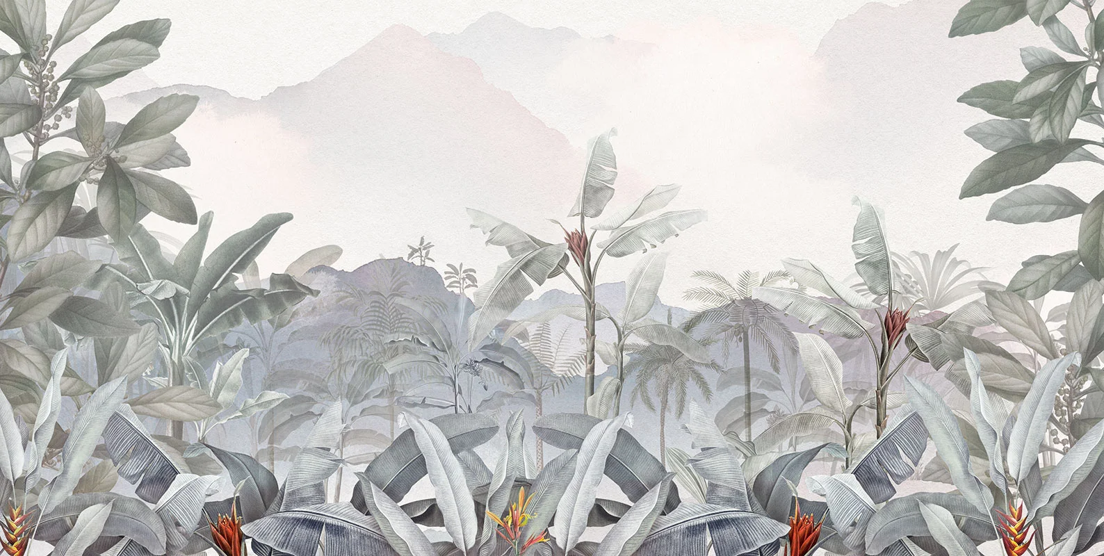 Baubauwall pilttapeet Tropical Jungle Garden 51200109