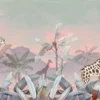 Baubauwall pilttapeet Tropical Giraffe Jungle 51200112