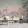 Baubauwall pilttapeet Tropical Giraffe Jungle 51200112