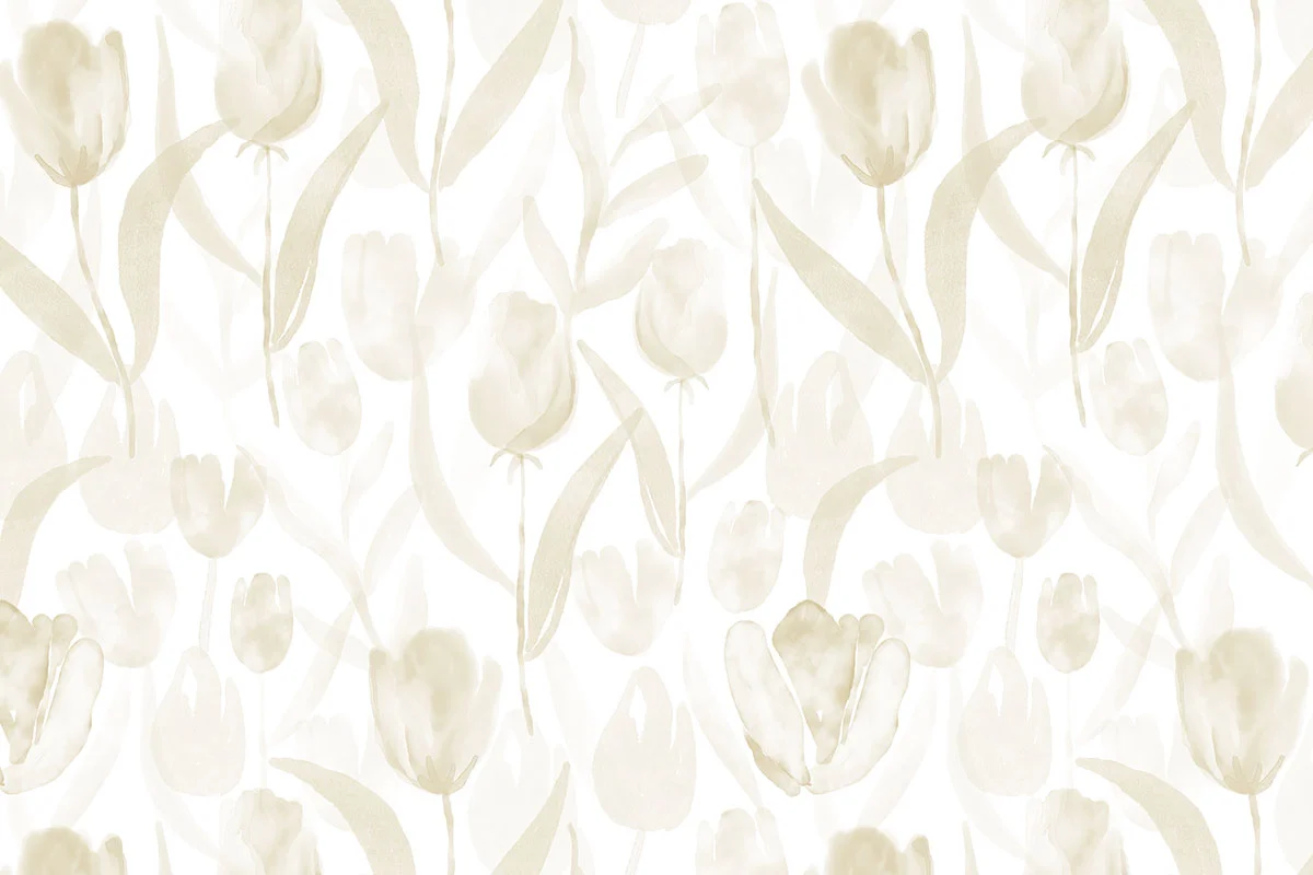 Baubauwall pilttapeet Watercolor Flowers 51200180