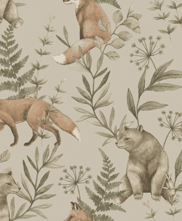 Borastapeter fliistapeet Wild Forest 6921