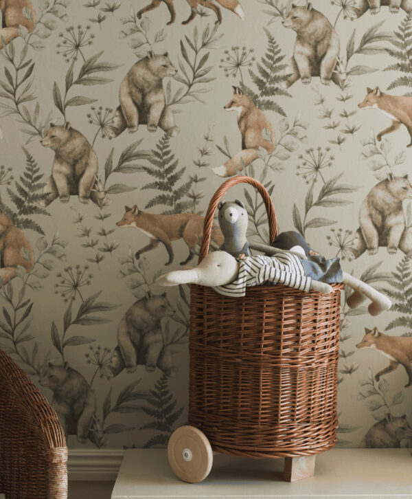 Borastapeter fliistapeet Wild Forest 6921