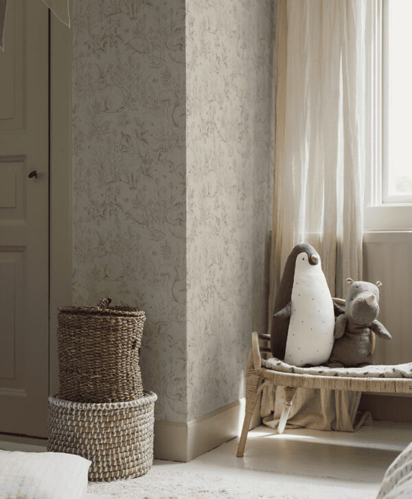 Borastapeter fliistapeet Forest Friends 6922