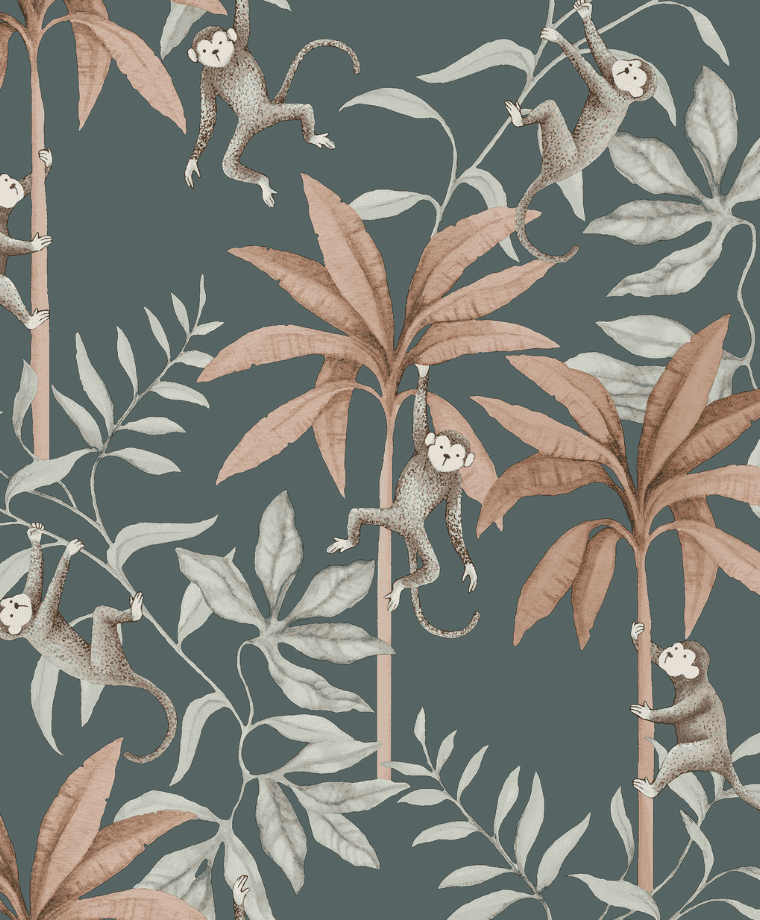 Borastapeter fliistapeet Jungle Friends 6937