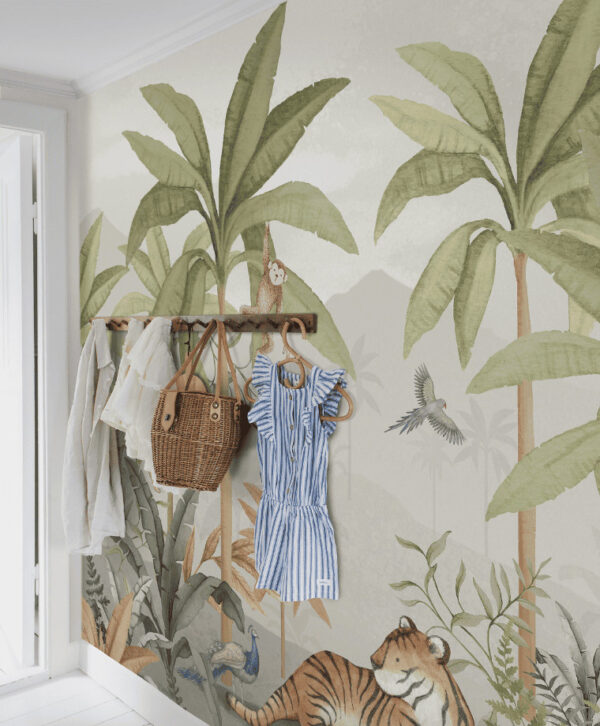 Borastapeter pilttapeet Wild Jungle Mural 6945