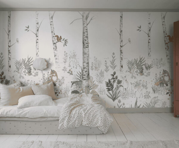 Borastapeter pilttapeet Magic Forest Mural 7481