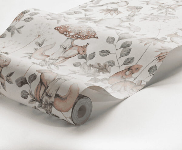 Borastapeter fliistapeet Forest Friends 7478