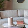 ZUIVER Fajen vaas Terrazzo roosa