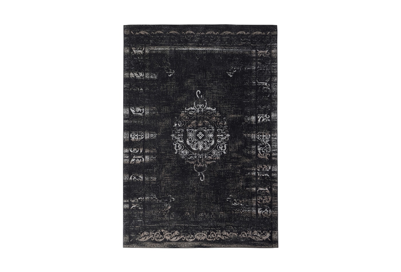 NORDAL vaip Grand, tumehall-must, 200x290cm